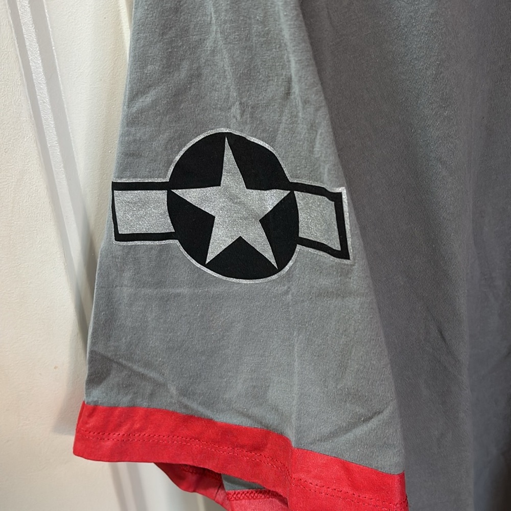 Nike Air Force Falcons Red Tails Jersey T-Shirt. - Picture 4 of 5
